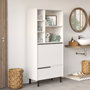 Hanah Home Mueble de Baño On9C-W Blanco 74.8cm x 161.6cm x 35.5cm Elegante y Funcional